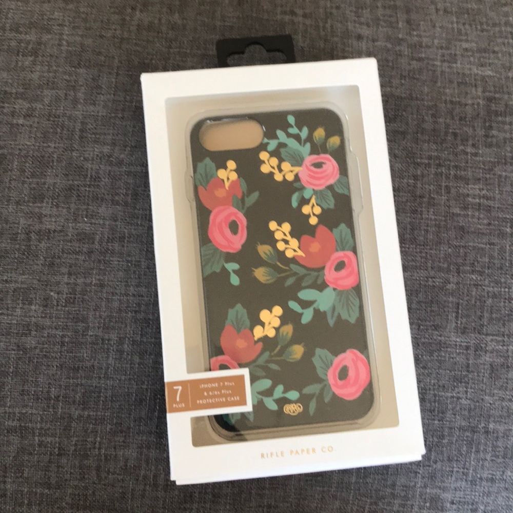 NWT Rifle Paper Co iPhone Case - 7 Plus and 6/6